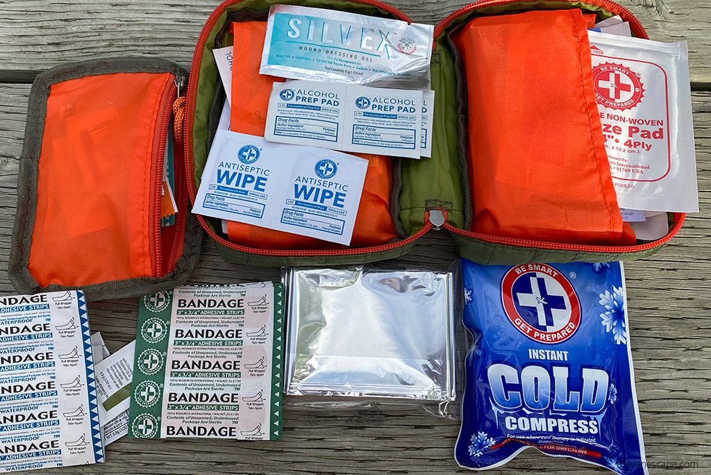 Our First-Aid-Kit durin dalton highway trip.