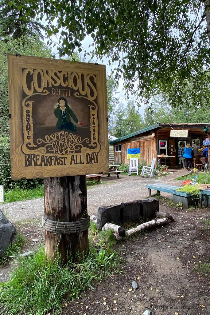 Conscious Coffee in Talkeetna.