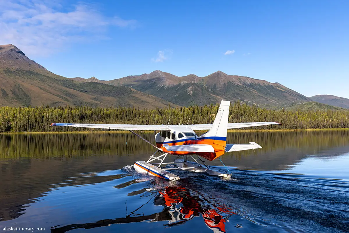 Air taxi to remote Gates of the Arctic National Park. 