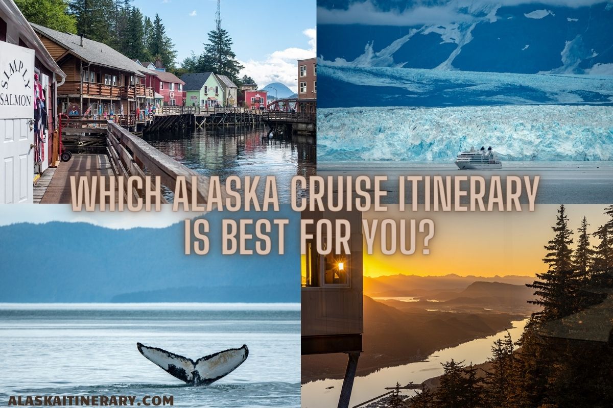 Few pictures of landscape and wildlife in Alaska with a question which alaska cruise itinerary is best for you. 