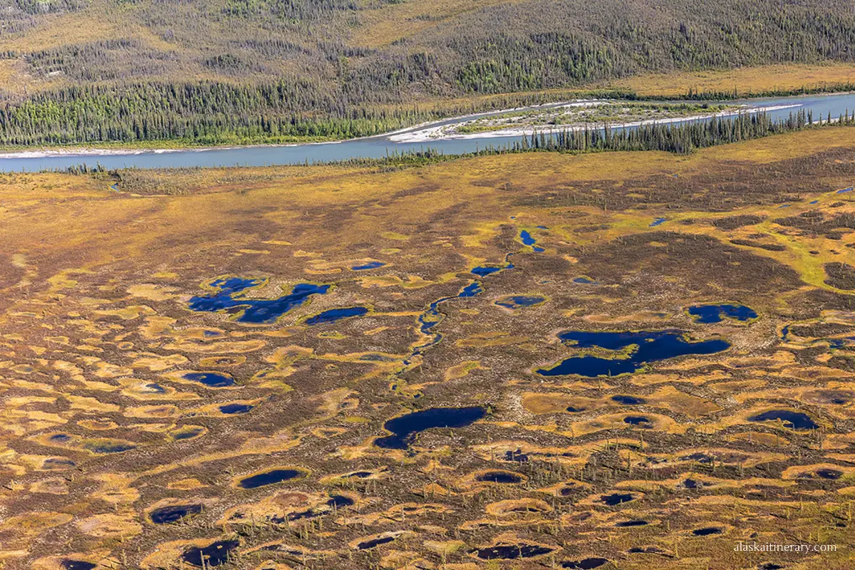 Wild river in the Gates of the Arctic.