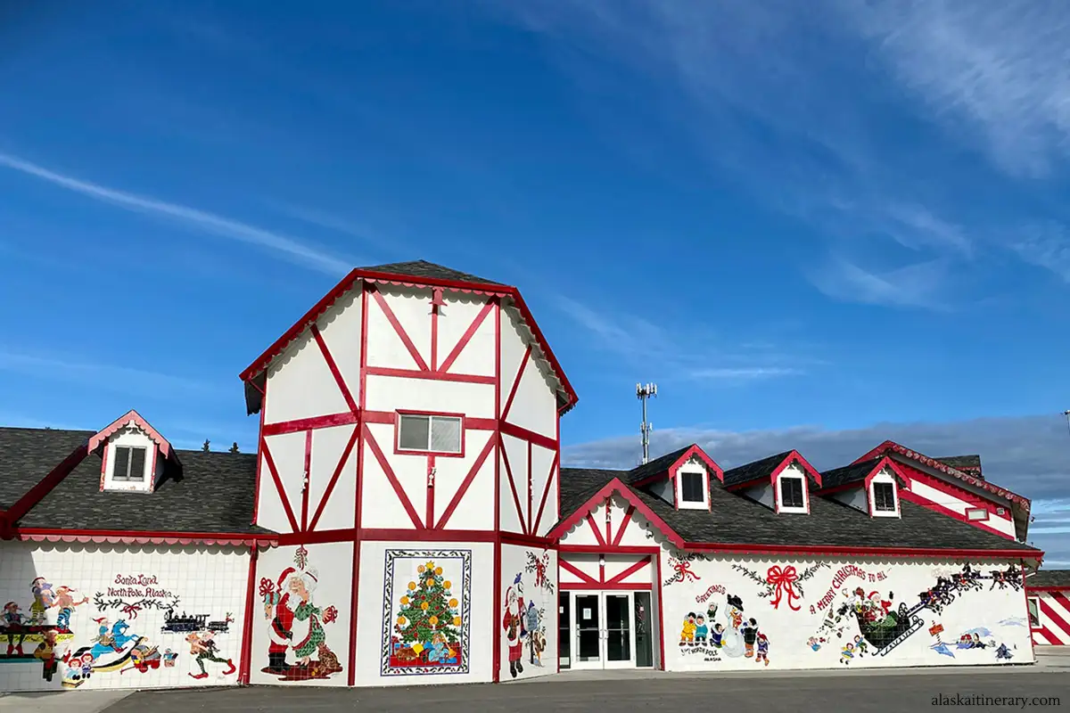 Santa Claus House in North Pole near Fairbanks.
