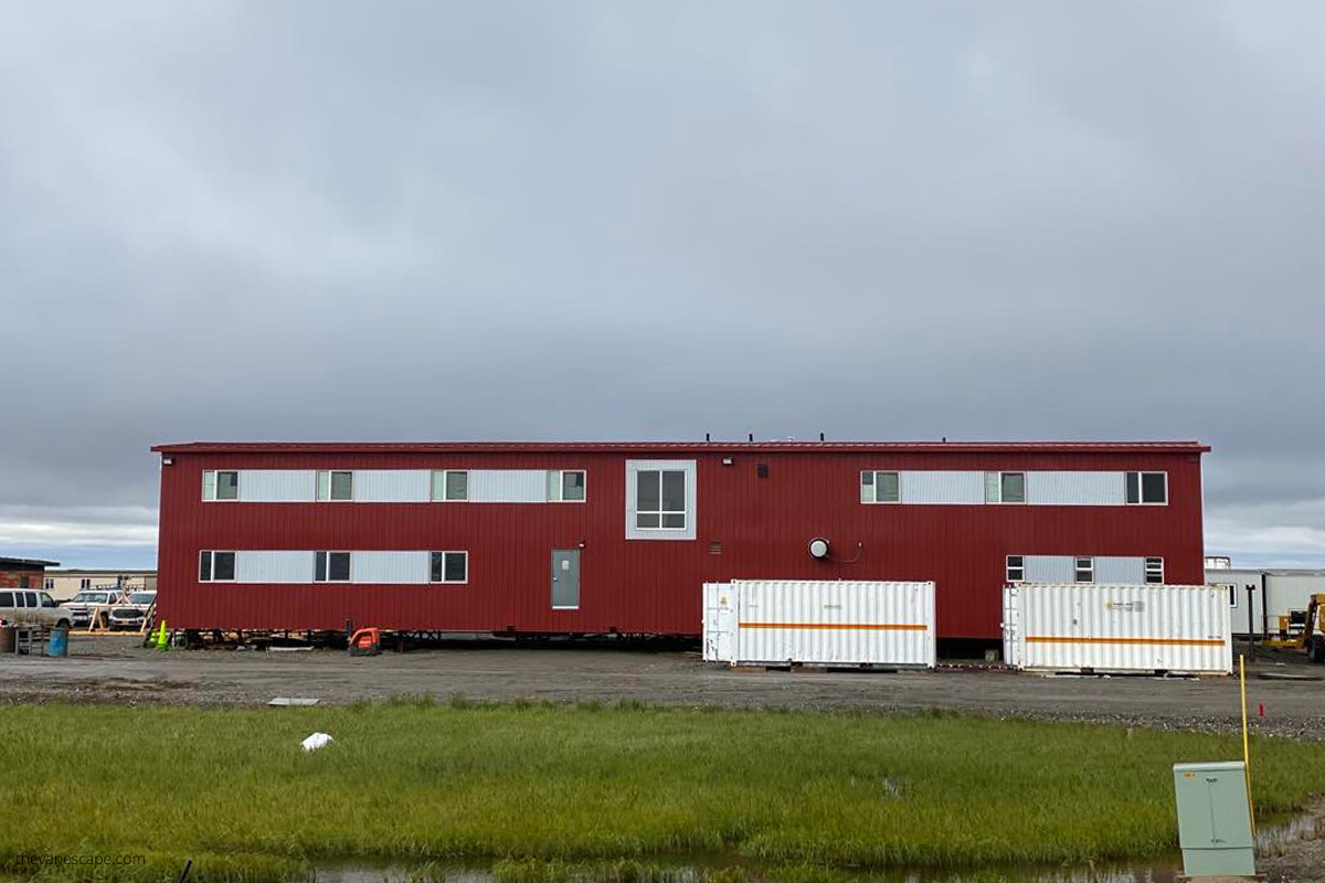 Deadhorse Camp in Prudhoe Bay.