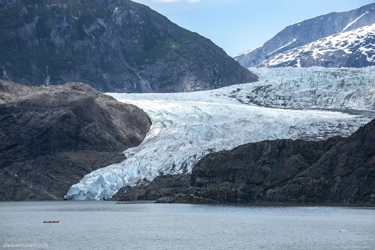 Mendenhall Glacier.