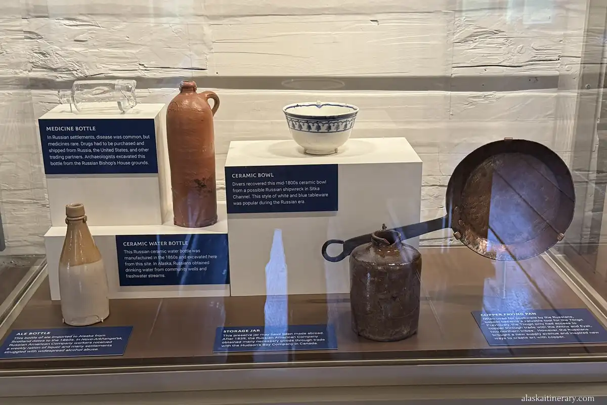 Exhibition in Russian Bishop's House in Sitka.