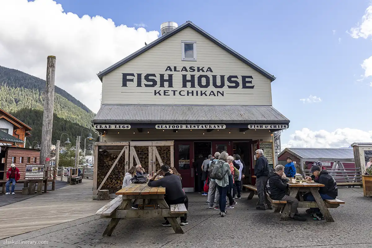The Alaska Fish House in Ketchikan.