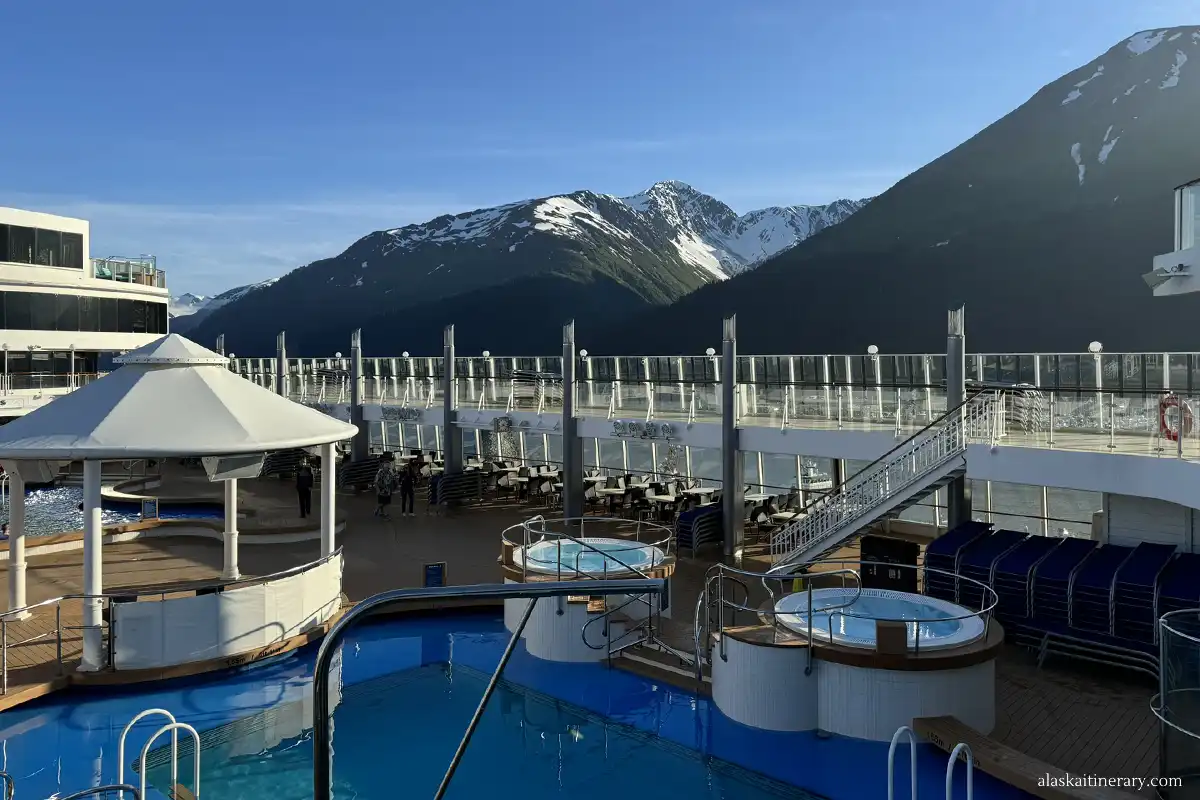 Alaska cruise ship.