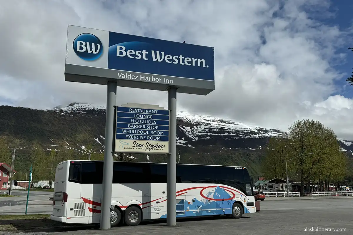Best Western Valdez Harbor inn.
