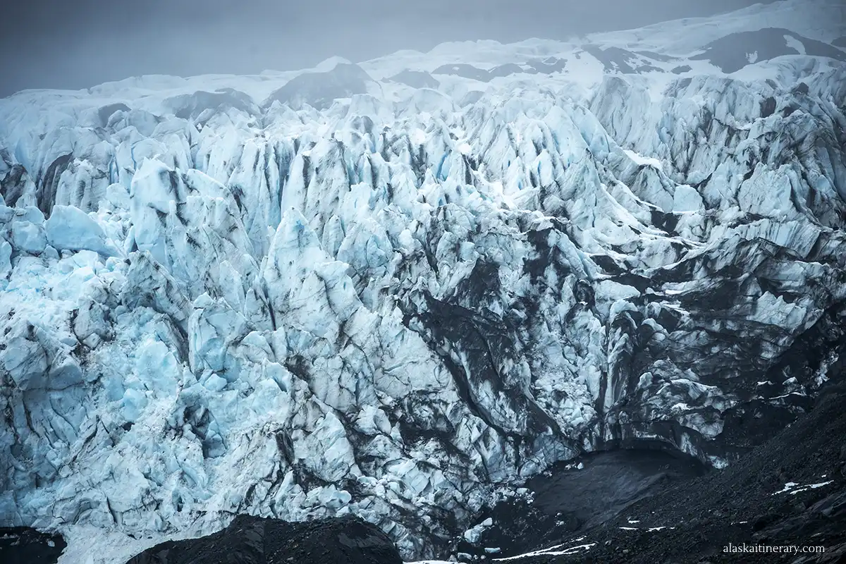 Columbia glacier.