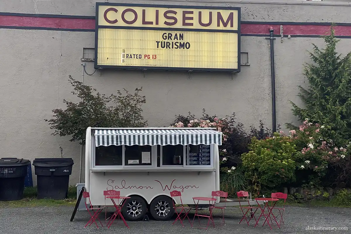 Food truck in Sitka.