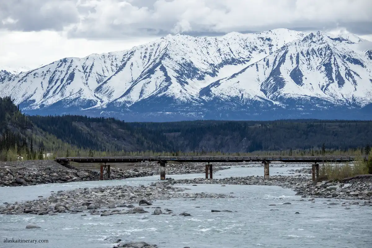 Footbridge to McCarthy.