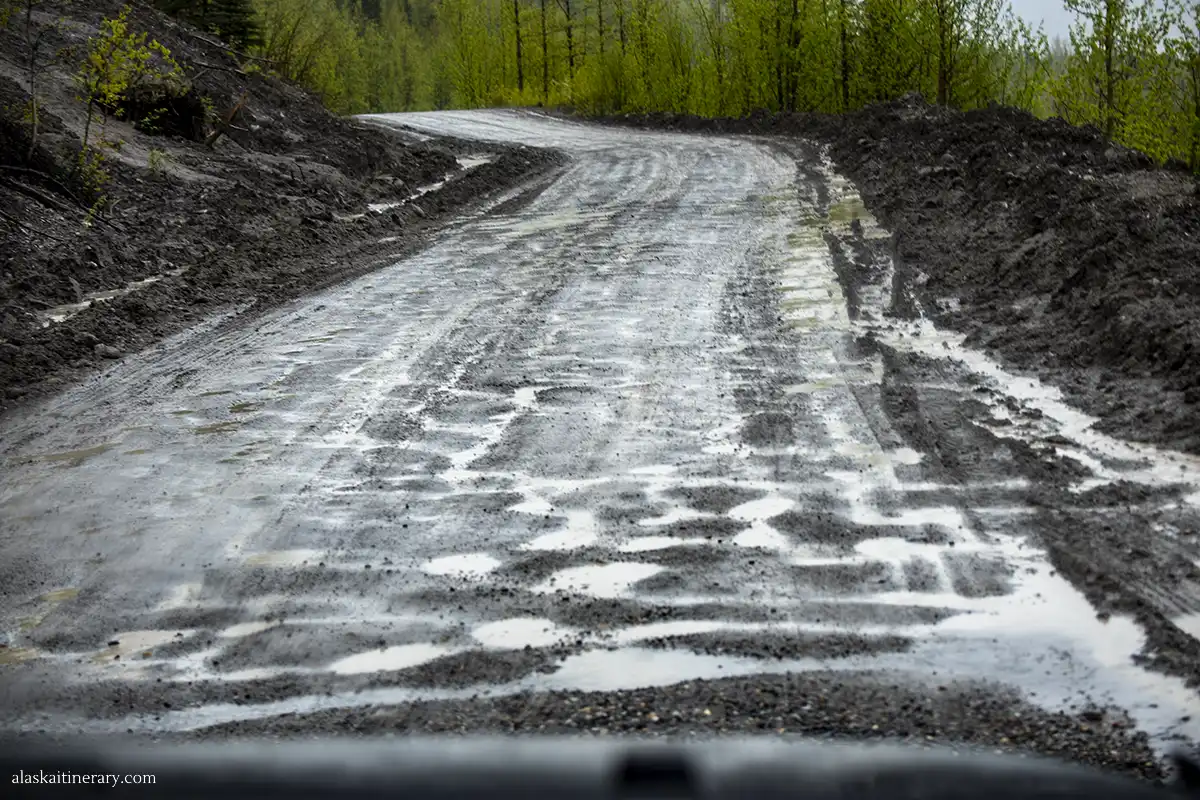 The bumpy road.