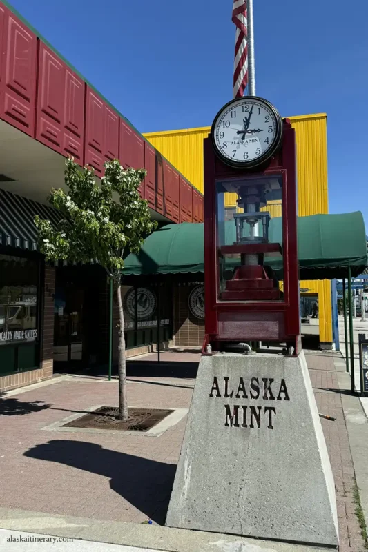 Anchorage downtown.