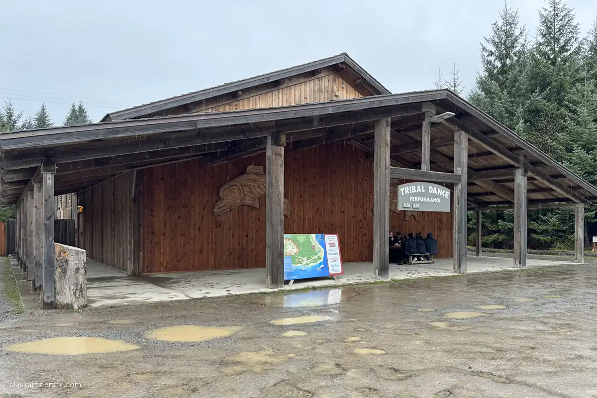 Native Heritage Center Theater at Icy Strait Point.
