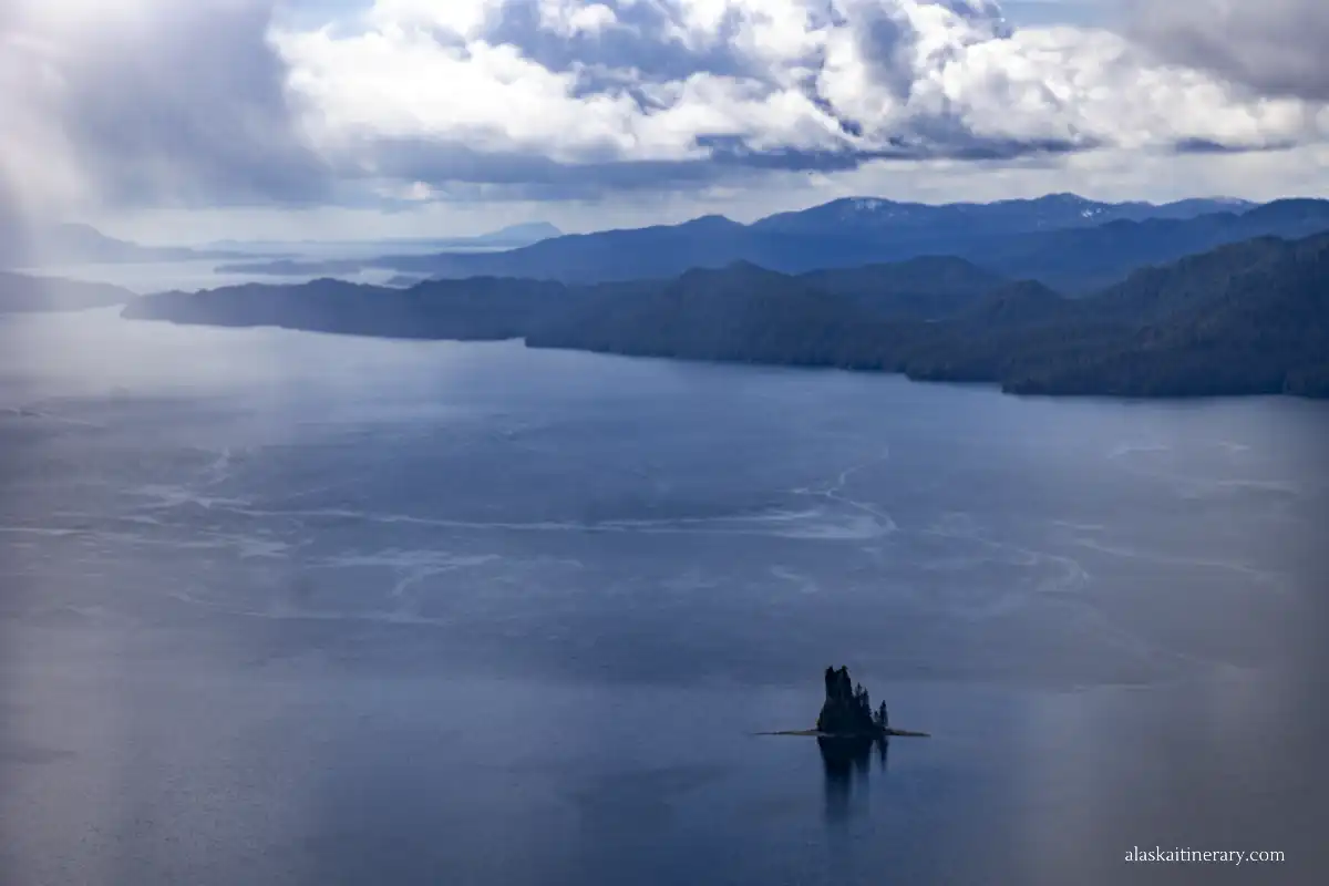 New Eddystone Rock in MIsty Fjords National Monument.