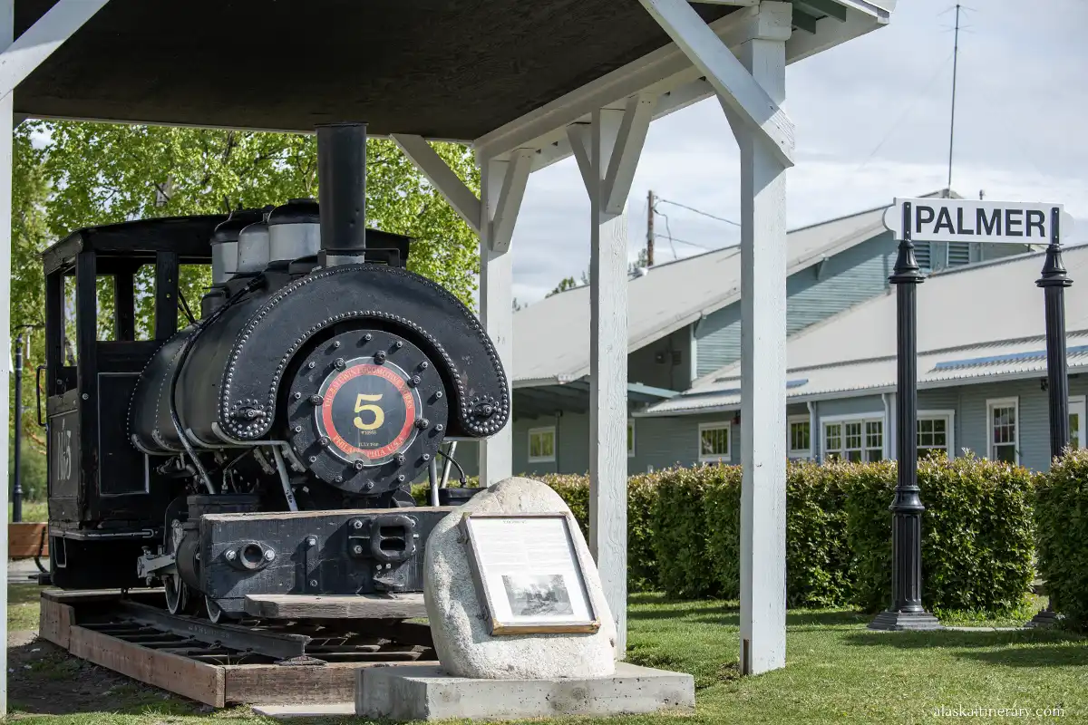Palmer Train Depot.