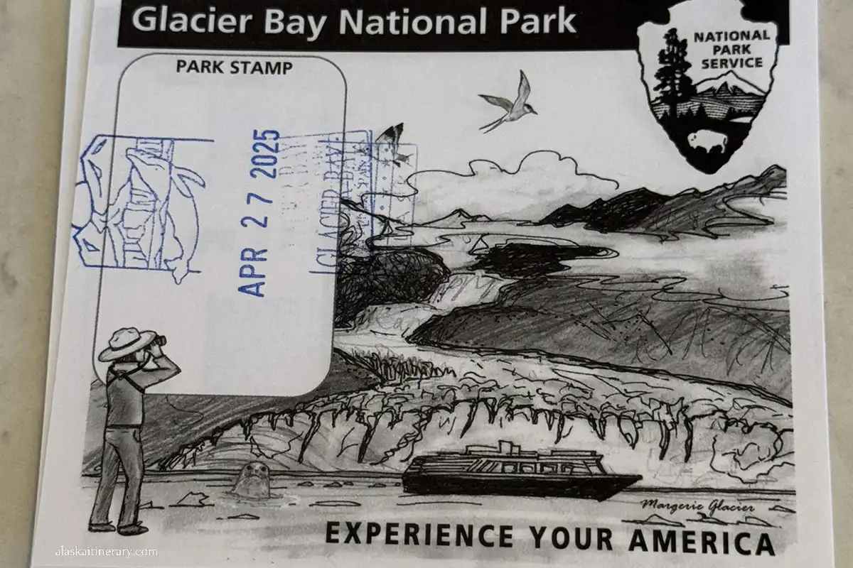 National Park passport stamp.