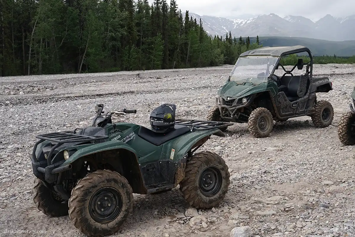 ATV tour in Denali.