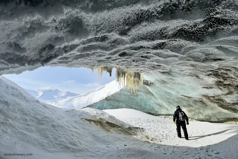 Castner Glacier Ice Cave: Hike, Safety Tips & Directions from Fairbanks