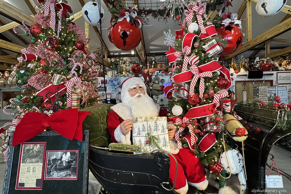 Santa Claus Hous in North Pole.