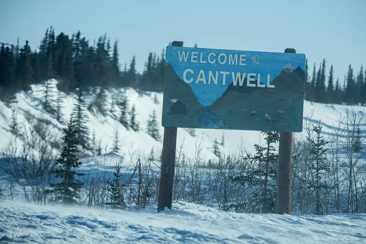 Cantwell in winter.