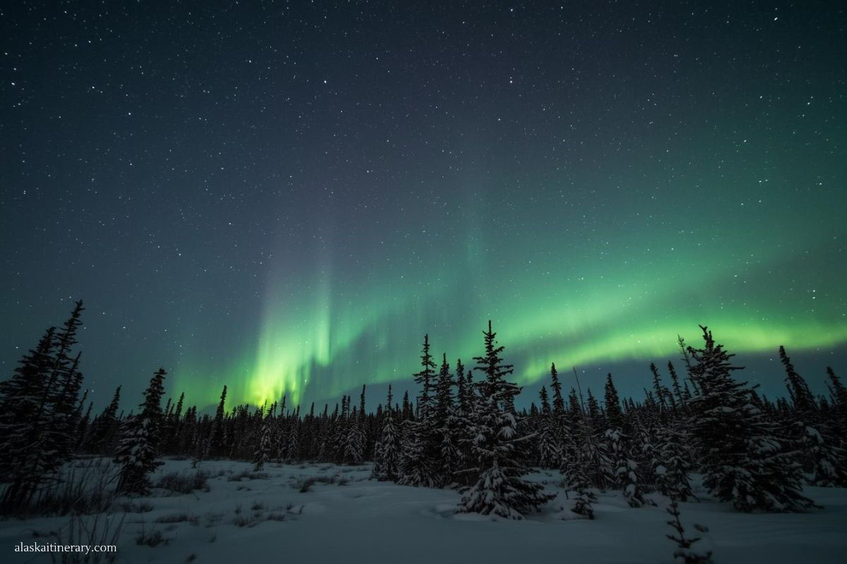Northern Lights in Alaska.